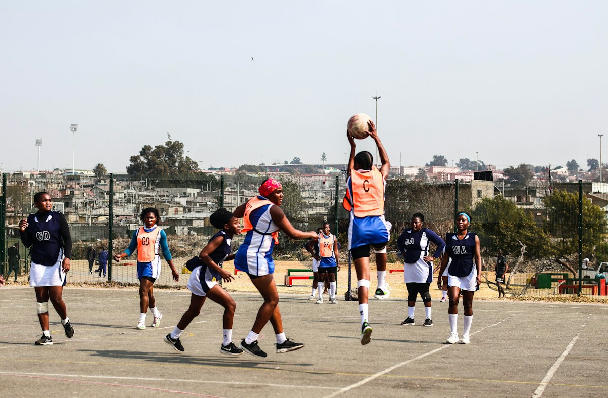 Community basketbalwedstrijd